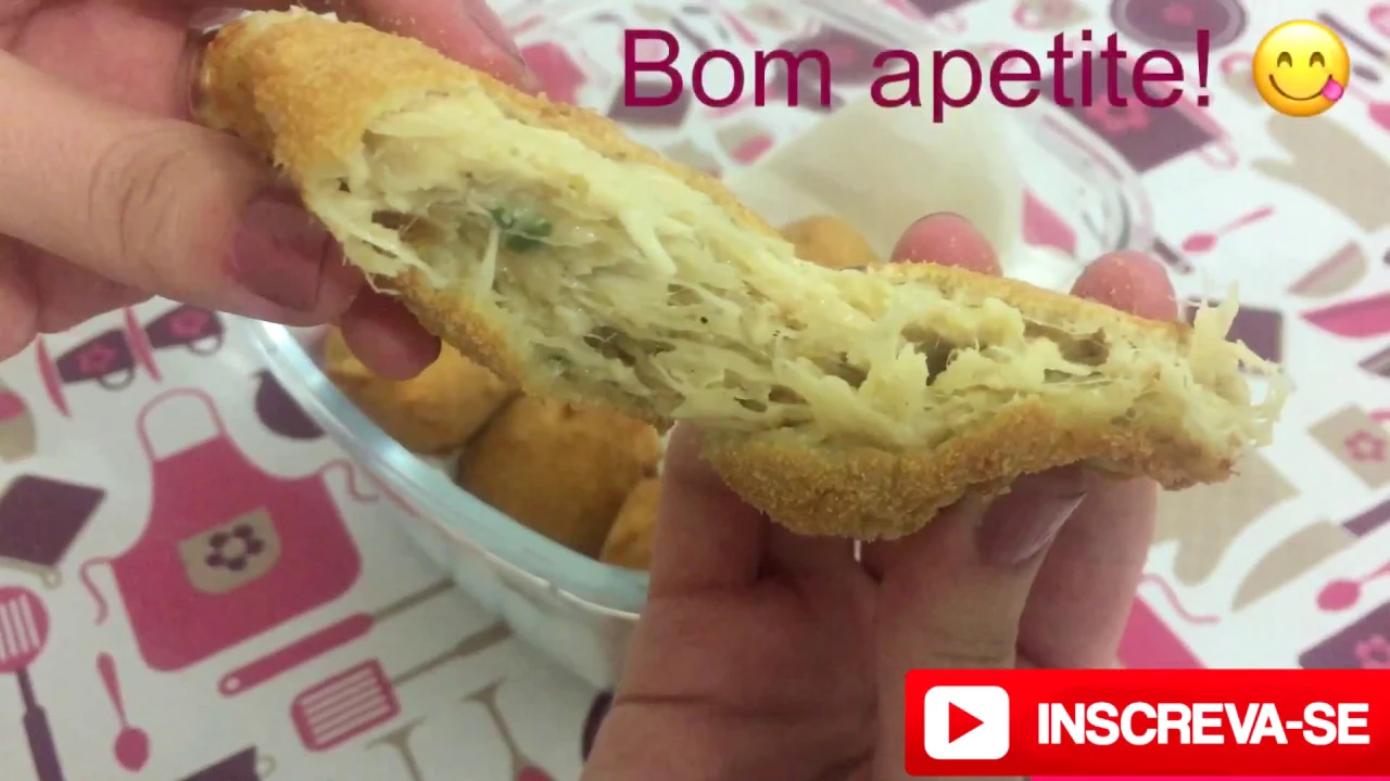 RECEITA: COXINHA SEM MASSA