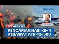 Lagu UPDATE Hari ke-4 Pencarian Korban Pesawat ATR 42-500, 500 Petugas SAR Susuri Gunung Bulusaraung