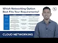 Which Networking Option Best Fits Your Requirements