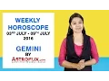 Gemini Weekly Horoscope 3rd July - 9th July 2016 by GaneshaSpeaks com