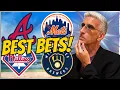 BEST MLB Picks Today Braves vs Mets Phillies vs Brewers Friday MLB BEST Bets