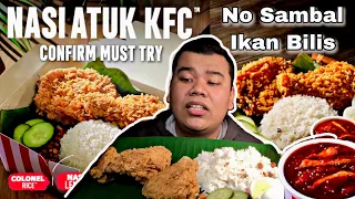 nasi atuk kfc 4 10 tak de sambal ikan bilis