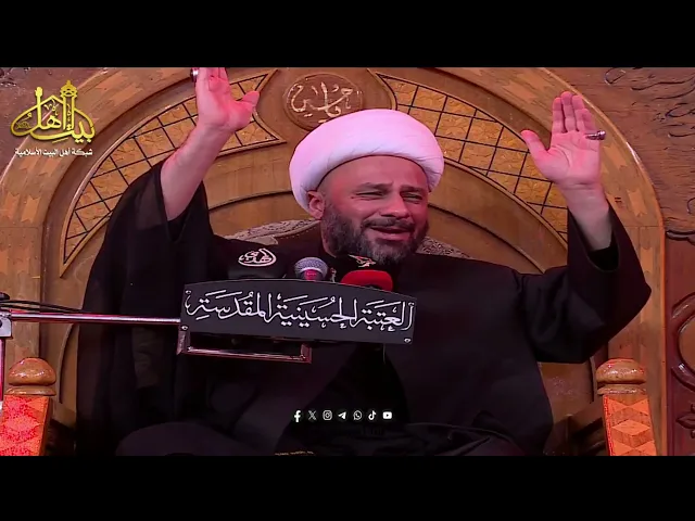 ⁣الشيخ زمان الحسناوي | قصيدة استقبال شهر محرم الحرام | للشاعر علي العسيلي العاملي اه على رزء الحسين