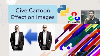 How To Add Cartoon Effect Using Python-OpenCV Bilateral Filter Gaussian Blur Learn Overflow