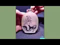 Chinese traditional handicrafts  Drawing inside snuff bottle 中國傳統工藝鼻煙壺內畫