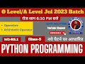 Python Class 5 Operators Python Operators Arithmetic Operator Python Arithmetic Operator