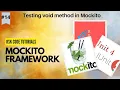 Mockito Tutorial - Testing void method in Mockito in Junit Junit 5