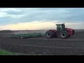 Working Ground as the Sun goes down