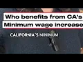 What the 16 90 California minimum wage means for workers
