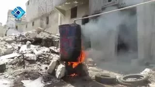 وكالة ثقة استخراج مادة البنزين والمازوت من المواد البلاستيكية في مدينة حلب المحاصرة 