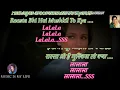 Zindagi Pyaar Ka Geet Hai 𝕃𝕒𝕥𝕒 𝕁𝕚 Karaoke With Scrolling Lyrics Eng. \u0026 हिंदी