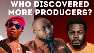 between olamide wizkid and davido who has discovered more producers