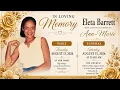 Entrance and graveside service for the life of Eleta Barrett AKA ANN-MARIE