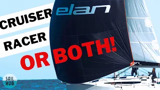 A True SAILORS Cruiser? 2023 ELAN E4 performance BOAT tour/walkaround!