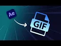 How to Export a GIF From After Effects 2 Easy Methods