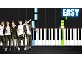 Lagu One Direction - What Makes You Beautiful - EASY Piano Tutorial by PlutaX - Synthesia