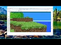 Minecraft clone in java from scratch Update Log