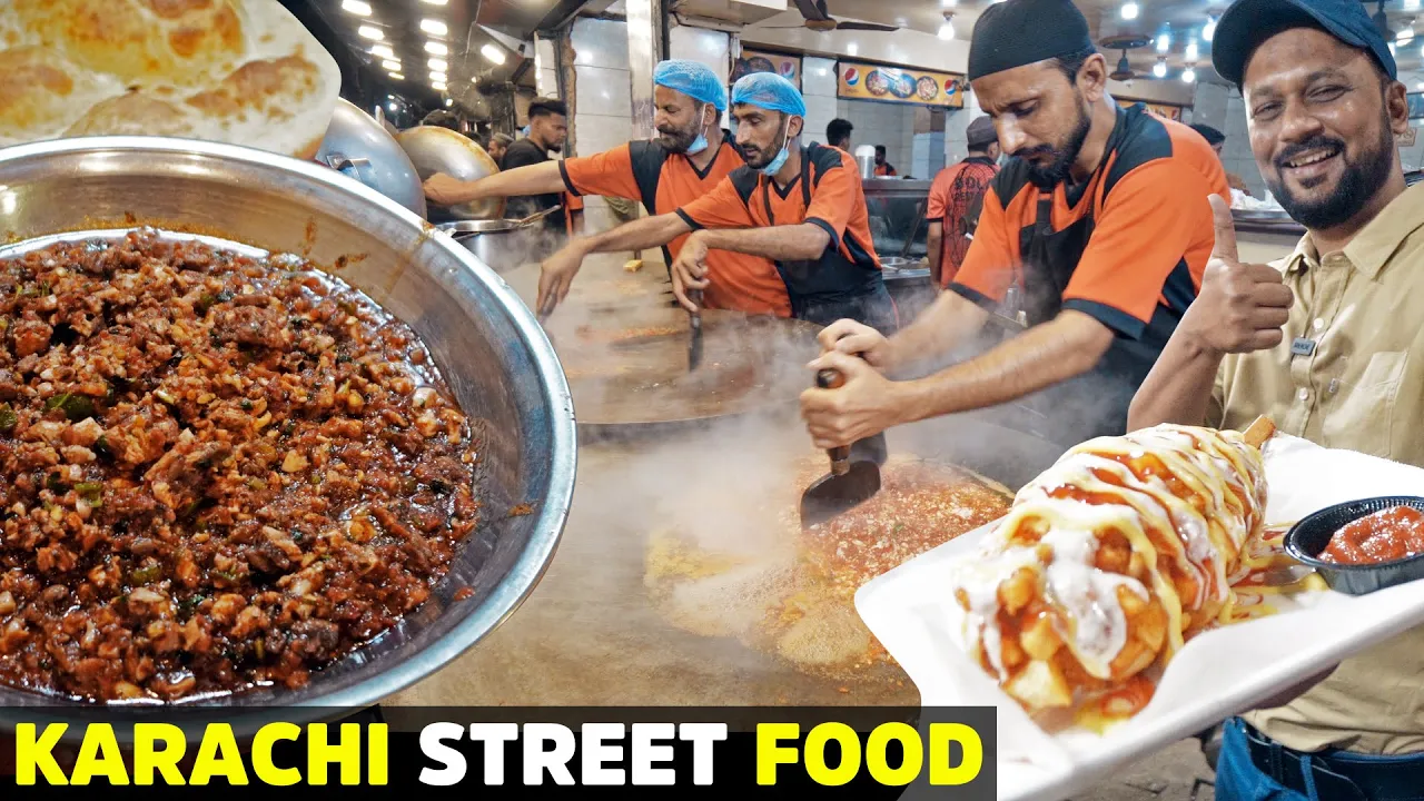 Food Street of Hussainabad, Karachi   Matka Fries, Kata kat, Chapli Kabab   Ultimate Pakistani Food