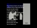Nada Mais, Jovem Dionísio - Karaokê 