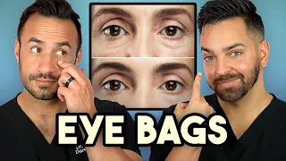 how treat under eye bags like a dermatologist