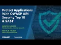 Protect Applications With OWASP API Security Top 10 and SAST Parasoft