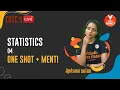 Statistics L - 4 One Shot Revision Menti Class 9 Maths Chapter 14 NCERT Solutions Vedantu