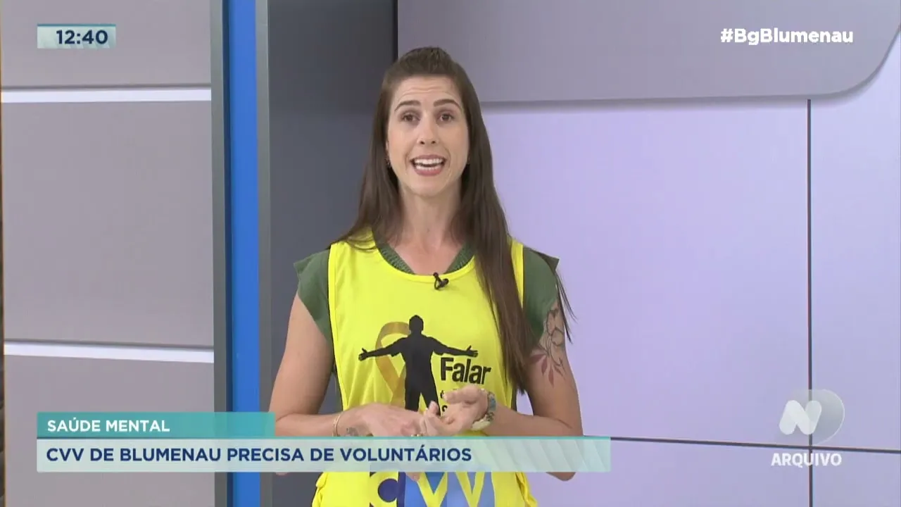 Saúde mental: CVV de Blumenau precisa de voluntários