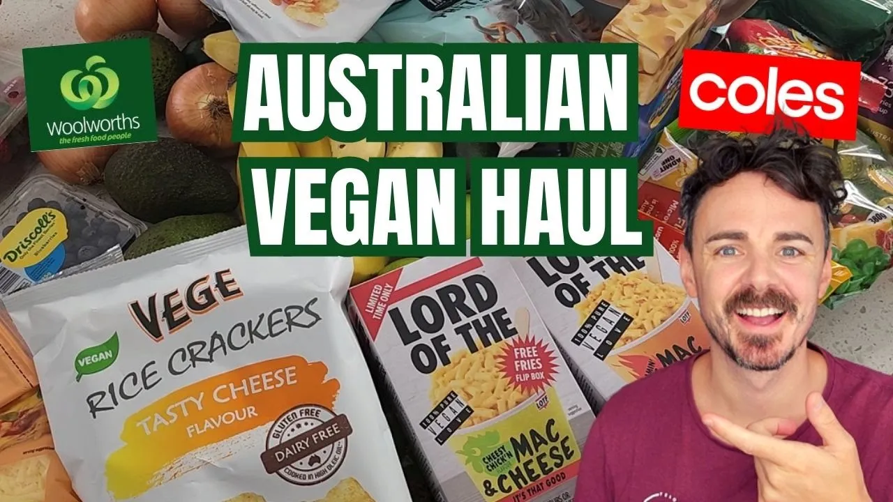 Vegan Grocery Haul at Woolworths & Coles 2023   with prices