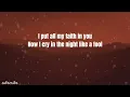 I Stay I Leave I Love I Lose || Jessie Murph || KARAOKE