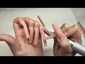 How I Do My Acrylic Nails Fill Cut Down Nail Design For Beginners