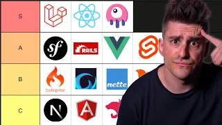 The ULTIMATE Web Frameworks Tier List 2025 Edition Frontend Backend