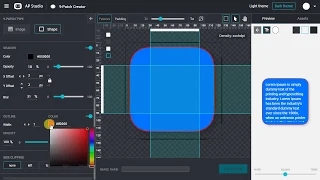 How to create a nine-patch shape for Android
