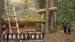 Trip to Forest Log Hut, Pasta with Shrimp on a Bonfire - Doogee Anywise W1 Pro & BoneBeat Swim Ray