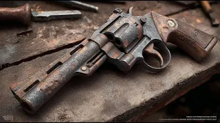 Complete Restoration Vietnam-Era Colt Python 357 Magnum - Battle-Worn Relic to Showroom Condition