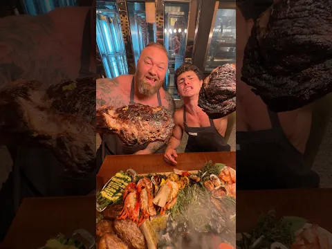 How to Feed the Worlds Strongest Man @Hafthorjulius #stripsteakvegas