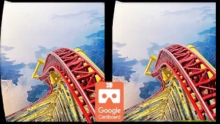 3D Roller Coasters S VR Videos 3D SBS Google Cardboard VR Experience VR Box Virtual Reality Video 