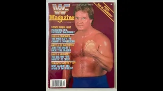 wwf magazine december january 1986 1987 rowdy roddy piper