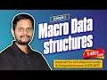 4 5 Macro Data structures Macro Name Table Macro Definition Table PNTAB SSTAB EVTAB Example 1