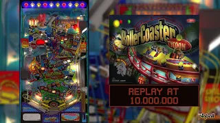 Rollercoaster Tycoon Stern 2002 Visual Pinball X Table Snapshot Cabinet Mode 