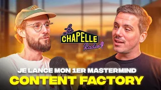 Je lance mon 1er Mastermind : CONTENT FACTORY