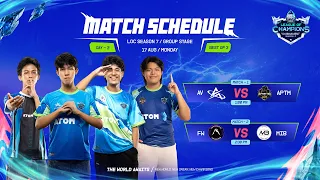 🔵 LOC Season (7) | Group Stage D3