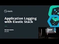 Nicolas Ruflin - Application logging with Elastic Stack