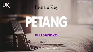 Download Petang - Allesandro (Female Key) Akustik Karaoke MP3