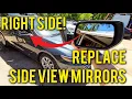 2016-23 CHEVY MALIBU SIDE VIEW MIRROR REPLACEMENT FAST EASY DIY HOW TO REPLACE RIGHT PASSENGER SIDE