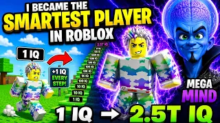 I Became The SMARTEST Player In Roblox...