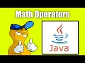 JAVA How to use MATH OPERATORS
