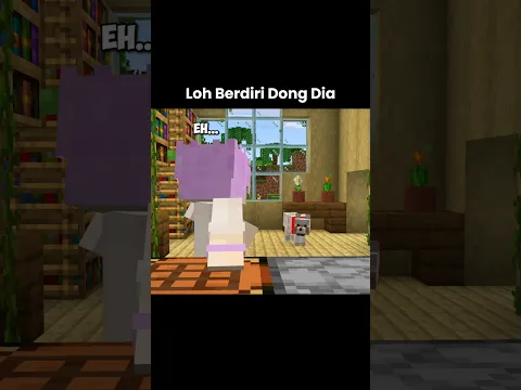 Ada Yang Aneh Sama Peliharaan Temenku #minecraft #shorts