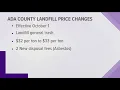 Ada County Landfill raises prices