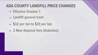 Ada County Landfill raises prices
