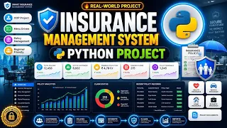 Insurance Management System Using Python Complete Python OOP Project Real-World Projects